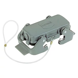 HARTING Han® B Protect Cover 16B védőfedél csatlakozóházhoz, IP65, rögzítőzsinórral