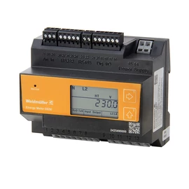 Weidmüller ENERGY METER D650 energiamérő DIN sínre 3 fázisú Modbus kommunikációval