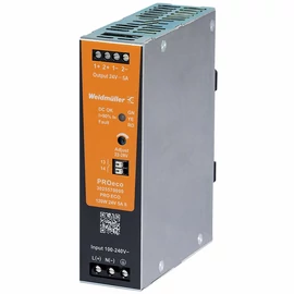 Weidmüller PRO ECO 120W 24V 5A II DIN sínre szerelhető tápegység