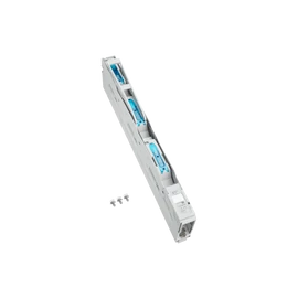 Wöhner QUADRON185 NH00 160 A függőleges biztosítós szakaszoló – 3P, 185 mm busbar, M8 csavaros bekötés