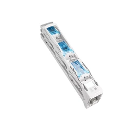 Wöhner QUADRON185 NH2 400 A függőleges biztosítós szakaszoló (185 mm bus-sínre, 3P, M12 csatlakozás)