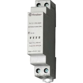 Kapcsolóüzemű tápegység, 35 mm-es szerelősínre pattintható, bemenet: (110...240) V AC vagy 220 V DC, kimenet: 12 W, 24 V DC