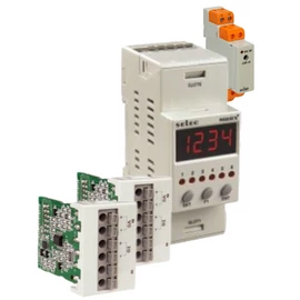 PLC csomag 2 modulos (alapmodul + kijelző + 6 digitális bemenet + 4 digitális kimenet)