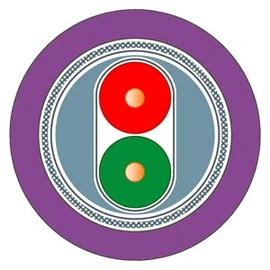 PROFIBUS FC Standard, bus cable 2-wire, shielded,  50m 