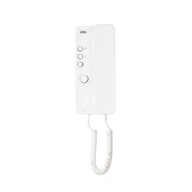 Urmet 1+n kaputelefon MIRO audió lakáskészülék kézibeszélővel 3db gomb fehér