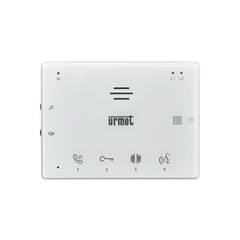 Urmet 2-vez. audió kaputelefon kézibeszélő nélküli lakáskészülék érintőgombos (1730 szettekhez)