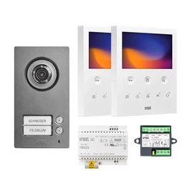 Urmet 2Voice MIKRA2+VOG5 1-lakásos videó kaputelefon szett / 5" 1xmonitor + kaputábla + táp