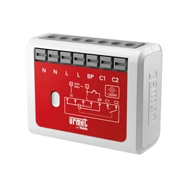 YOKIS - MTR1300E-UP - Zigbee Rádiós relé 1x230V/1300W (690VA), kötődobozba, rugós bekötés