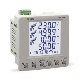 Energiamérő almérő - fogyasztásmérő - digitális - 3 fázis - panelbe építhető