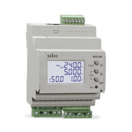 MRJ4M Selec energiamérő almérő fogyasztásmérő Dig. multimeter, 3~ mérőműszer(Plug'N'Wire)