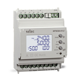 MFM384-R Selec energiamérő almérő fogyasztásmérő Dig. multimeter, 3~ mérőműszer
