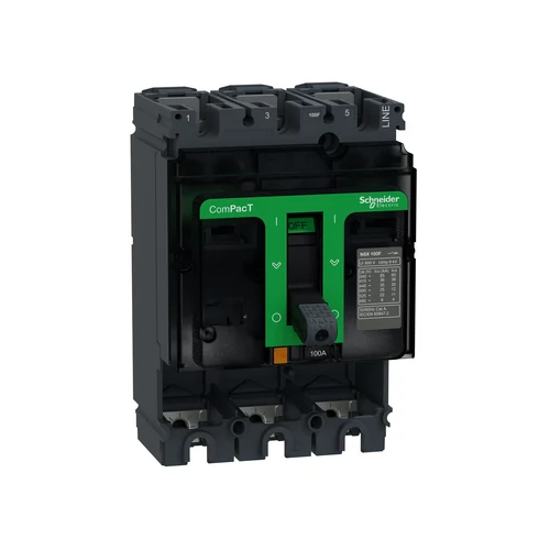 Schneider Electric 3P NSX100F kioldóegység nélkül Compact megszakító