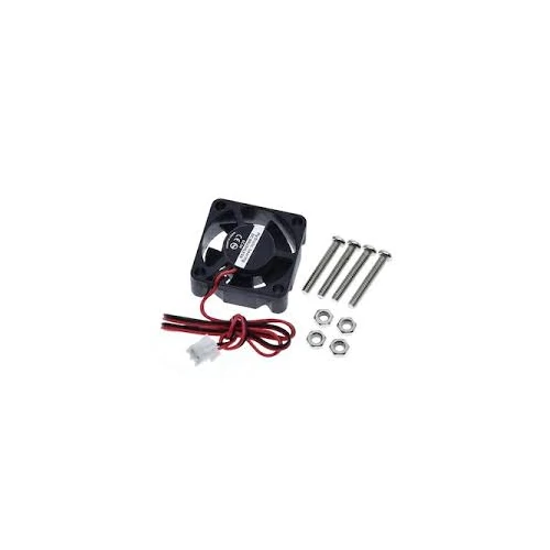 Ventilátor Raspberry Pi-hez, 30x30x10mm, 5V DC, csavarral és anyával