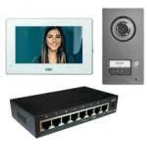 Urmet iPercom MIKRA2+1741/1 videó IP kaputelefon villa basic szett