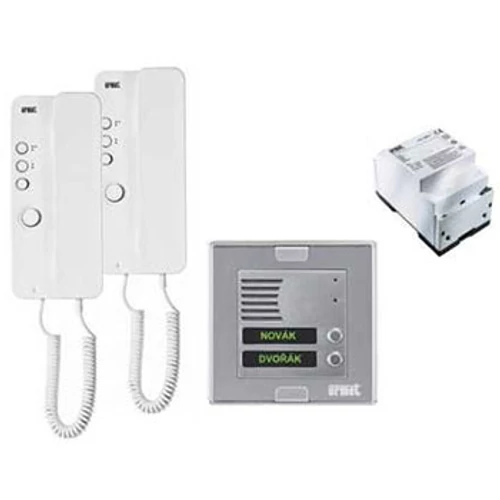 Urmet 4+n Sinthesi S2+Miro Audio kaputelefon 2-lakásos szett