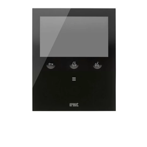 Urmet 2Voice VOG5W 5" videó lakáskészülék (monitor) WIFI, érintő gombokkal fekete