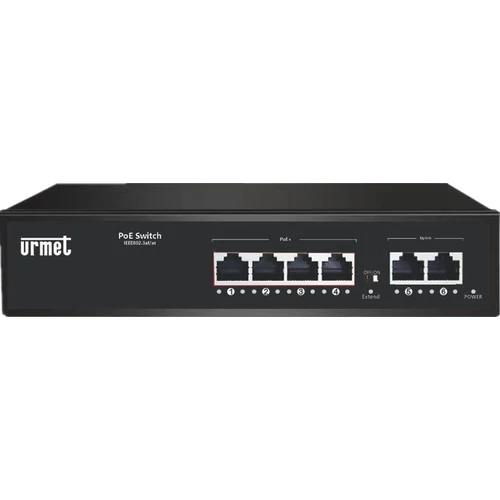 Urmet Switch 4 PoE Port + 2 UpLink port