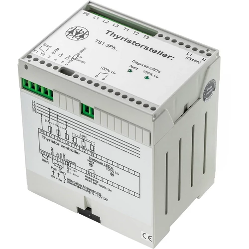 Thermokon TS1 3-fázis 4A 2,77kW teljesítmény tirisztor (fázishasításos)