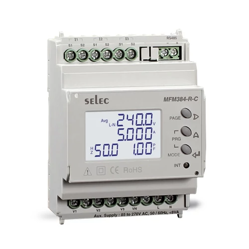 selec-mfm384-r-c-mid-hitelesitett-haromfazisu-digitalis-multifunkcios-meromuszer-lcd-85-270vac-70x90-mm-din