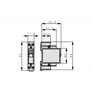 Léptető relé 230 V AC - 1 NO + 1 NC - 16A - DIN sín