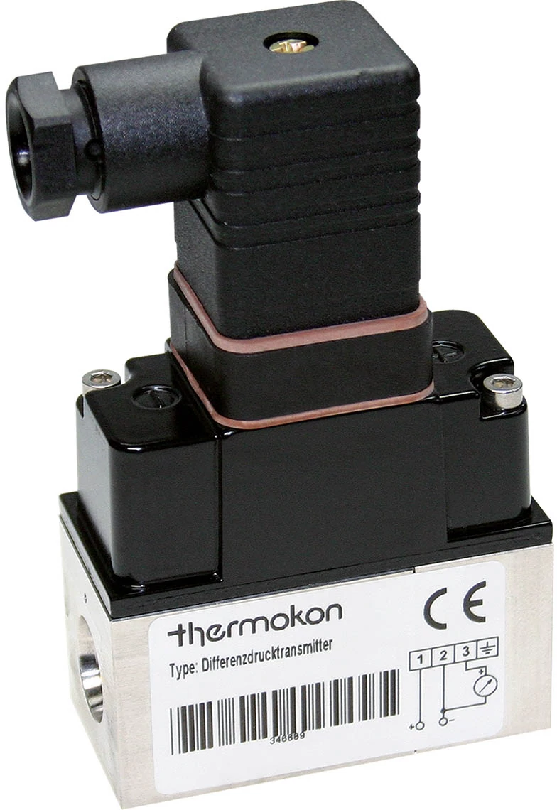 Thermokon DPL4/V nyomáskülönbség távadó folyadékra 0...4 bar 0..10V G1/4