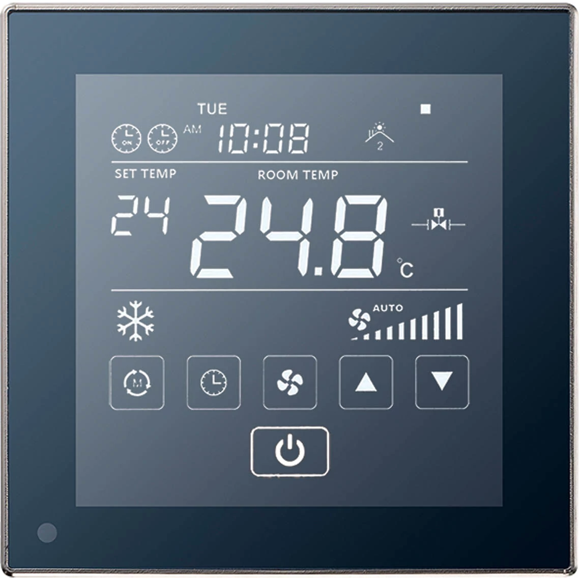 Thermokon LCF Touch Modbus Termosztát (Fancoil)