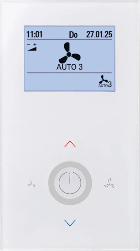Thermokon JOY Fancoil 5DO RS485 Modbus  termosztát Fehér