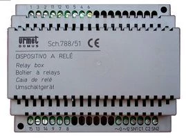 Urmet 4+n relé két kapus rendszerekhez